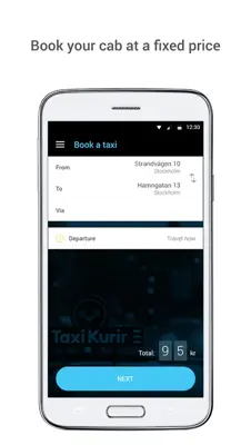 TaxiKurir android App screenshot 2